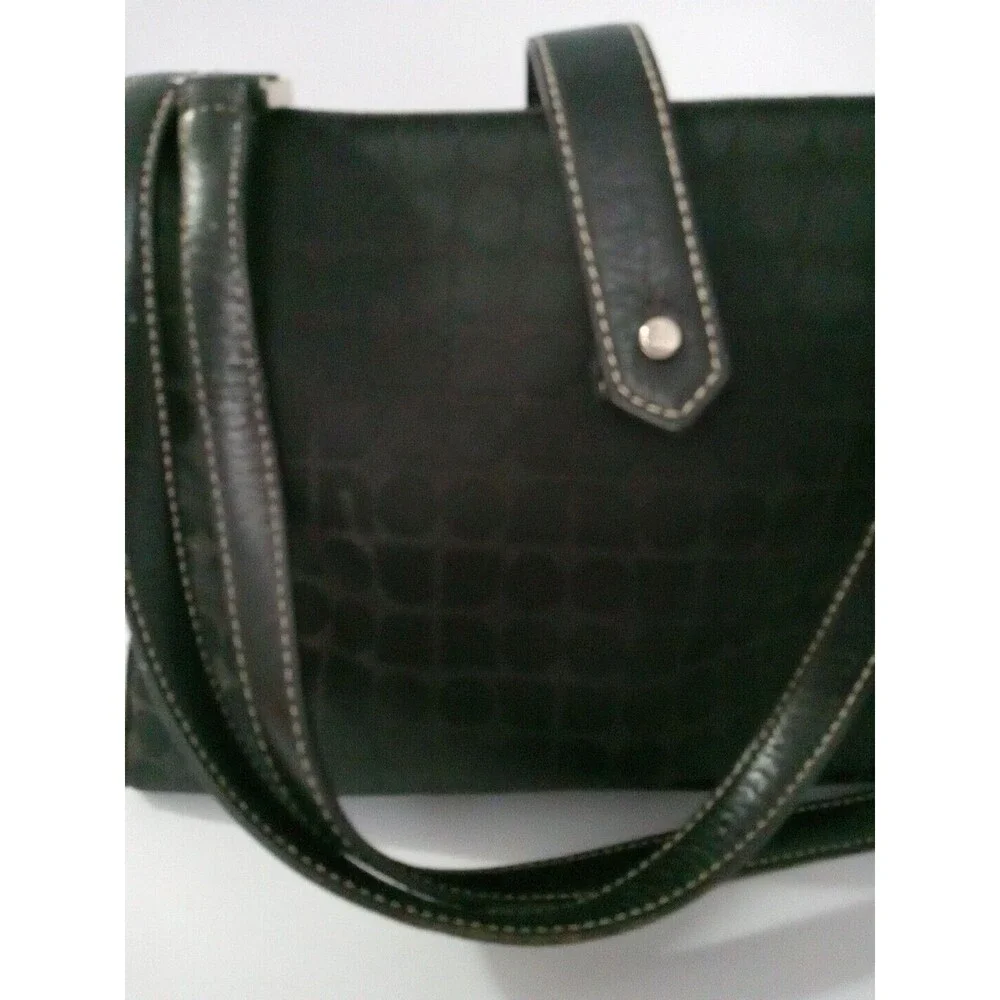 Kate Spade Black Geometric Print Shoulder Bag